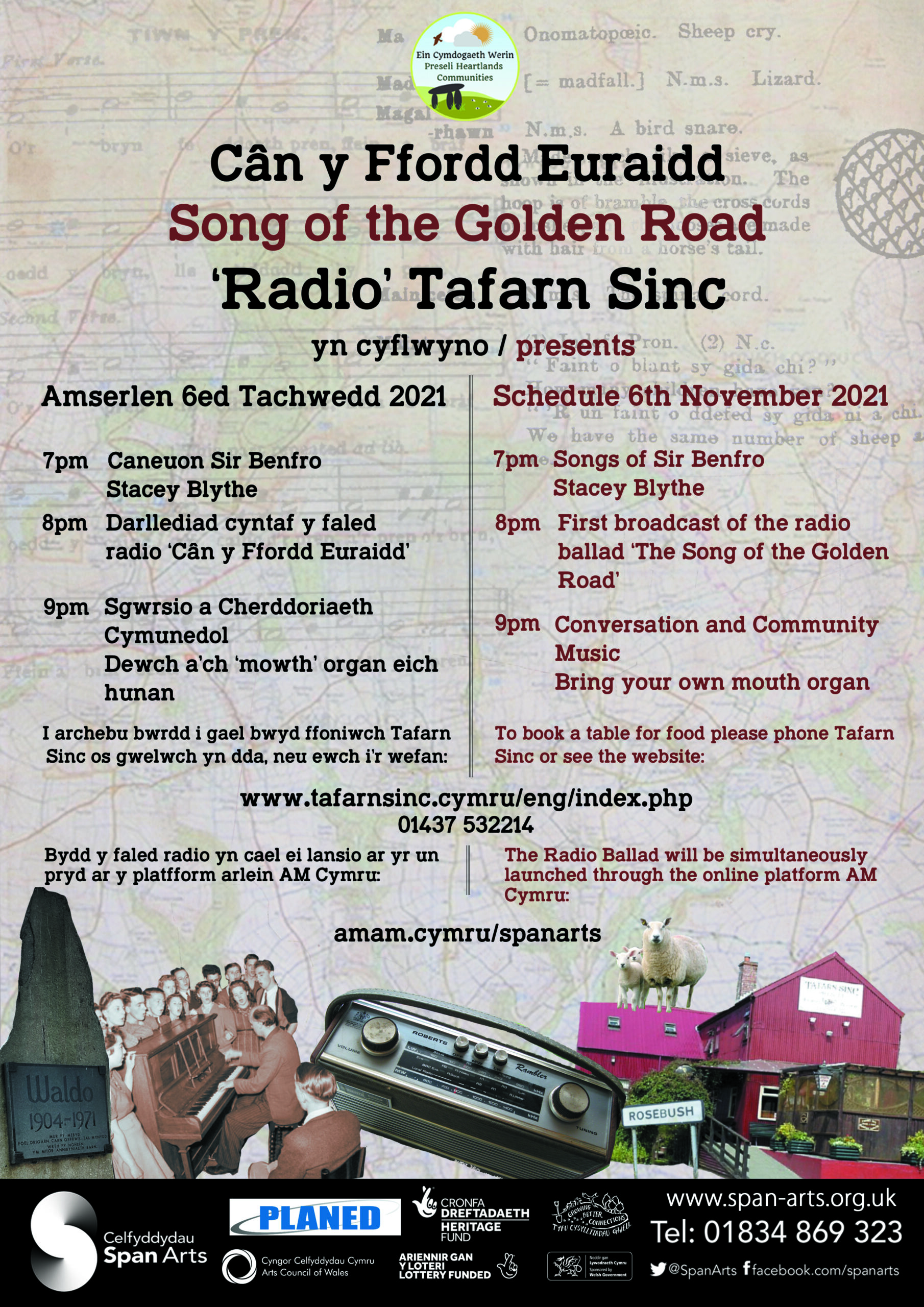 Radio Tafarn Sinc Poster Final